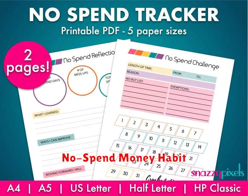 No-Spend Money Habit