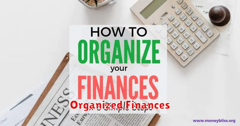Organized Finances